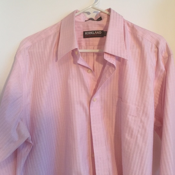 Kirkland Signature Other - Pink Men's Dress Shirt - Kirkland